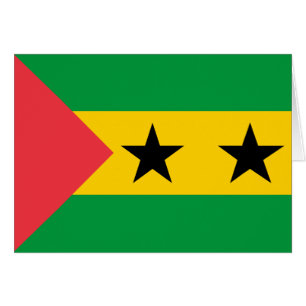 Vlag van Sao Tome en Principe