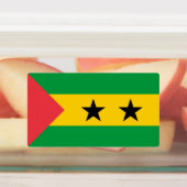 Vlag van Sao Tome en Principe Labels (Aangebracht)