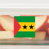 Vlag van Sao Tome en Principe Labels (Aangebracht)