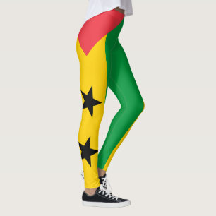 Vlag van Sao Tome en Principe Leggings