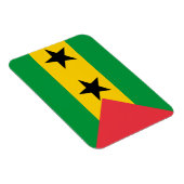 Vlag van Sao Tome en Principe Magneet (Rechterzijde)
