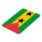 Vlag van Sao Tome en Principe Magneet (Linkerzijde)