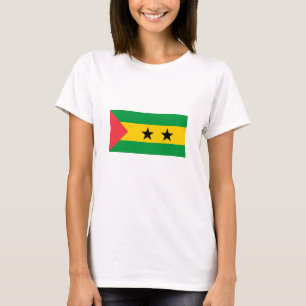 Vlag van Sao Tome en Principe T-shirt