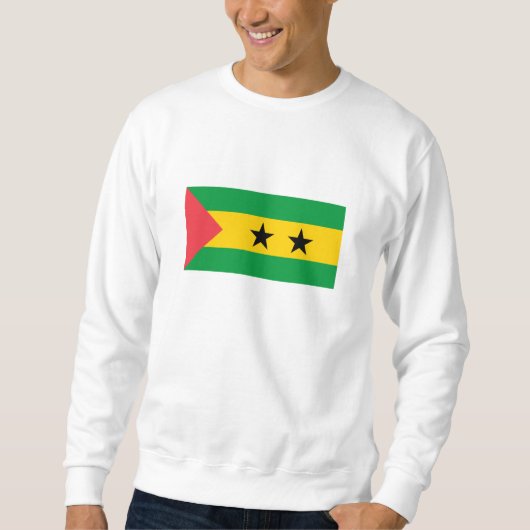 Vlag van Sao Tome en Principe Trui (Voorkant)