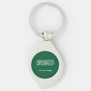 Vlag van Saoedi-Arabië Sleutelhanger