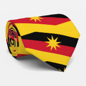 Vlag van Sarawak - MALAYSIE Stropdas (Opgerold)