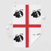 Vlag van Sardinië (Italië) Golfhanddoek (Insitu)