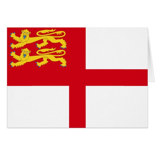 Vlag van Sark (Voorkant Horizontaal)