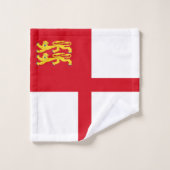 Vlag van Sark Bad Handdoek (Wasdoekje)