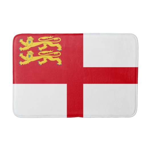 Vlag van Sark Badmat (Voorkant)