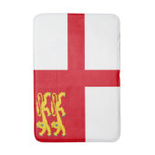 Vlag van Sark Badmat (Voorkant Verticaal)