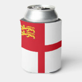 Vlag van Sark Blikjeskoeler (Blikje Achterkant)