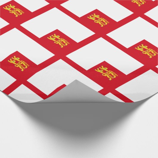 Vlag van Sark Cadeaupapier (Hoek)