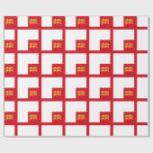 Vlag van Sark Cadeaupapier (Vlak)