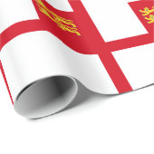 Vlag van Sark Cadeaupapier (Rol Hoek)