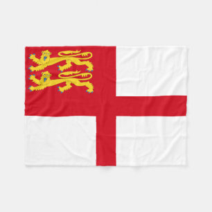 Vlag van Sark Fleece Deken