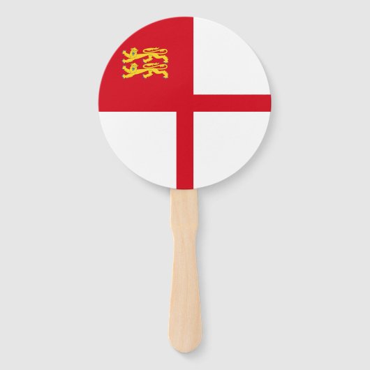 Vlag van Sark Handwaaier (Voorkant)