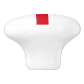 Vlag van Sark Keramische Knop (Zijkant)