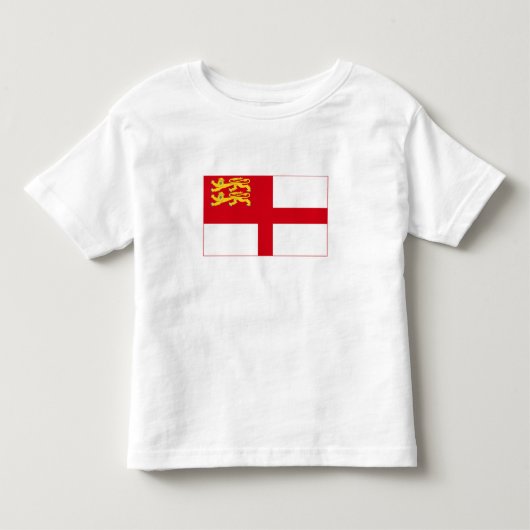 Vlag van Sark Kinder Shirts (Voorkant)