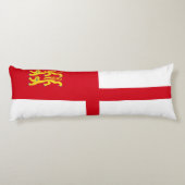 Vlag van Sark Lichaamskussen (Achterkant)