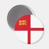 Vlag van Sark Magneet (Voorkant / Achterkant)