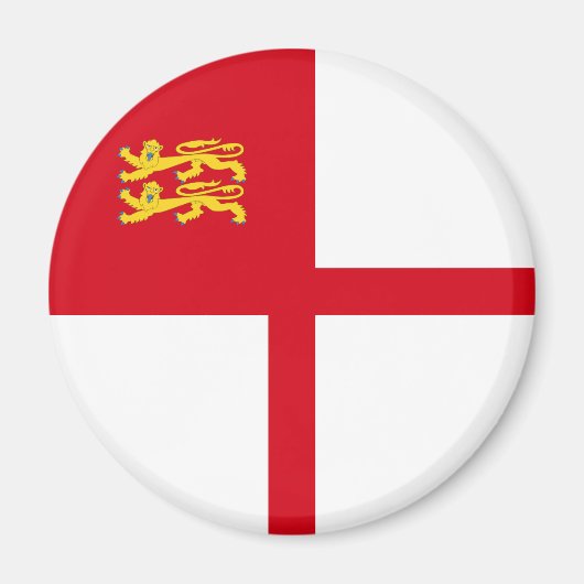 Vlag van Sark Magneet (Voorkant)