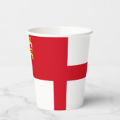 Vlag van Sark Papieren Bekers (Links)