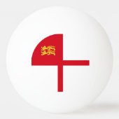Vlag van Sark Pingpongbal (Achterkant)
