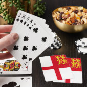 Vlag van Sark Pokerkaarten (Insitu)