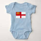 Vlag van Sark Romper (Voorkant)