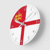 Vlag van Sark Ronde Klok (Hoek)