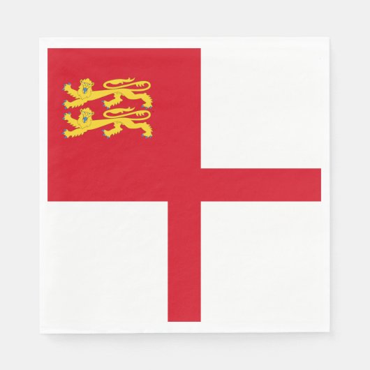 Vlag van Sark Servet (Voorkant)