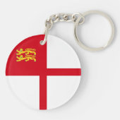 Vlag van Sark Sleutelhanger (Achterkant)
