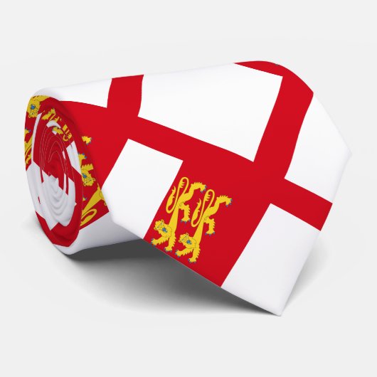 Vlag van Sark Stropdas (Opgerold)