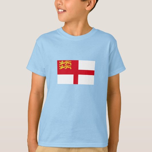 Vlag van Sark T-shirt (Voorkant)