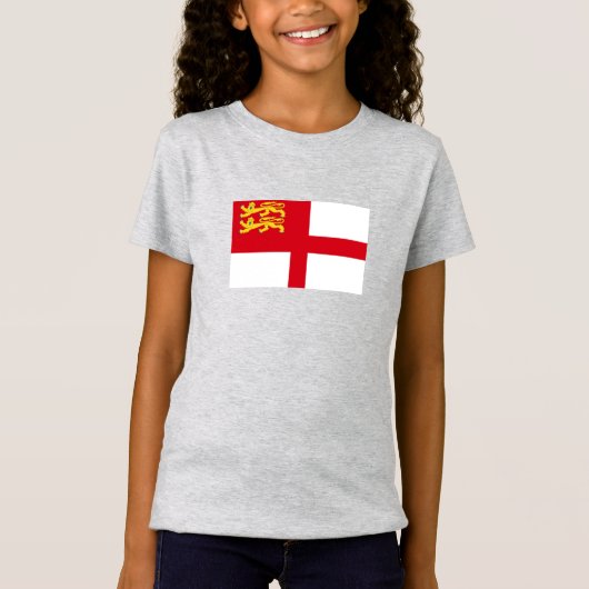 Vlag van Sark T-shirt (Voorkant)