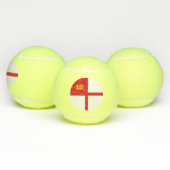 Vlag van Sark Tennisballen (Multi)