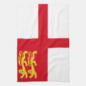 Vlag van Sark Theedoek (Verticaal)