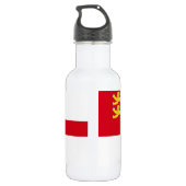Vlag van Sark Waterfles (Achterkant)
