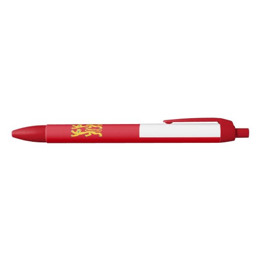Vlag van Sark Zwarte Inkt Pen (Bovenkant)