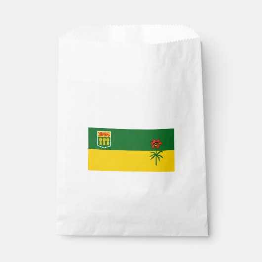 Vlag van Saskatchewan Bedankzakje (Voorkant)