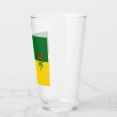 Vlag van Saskatchewan Glas (Links)