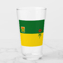 Vlag van Saskatchewan Glas