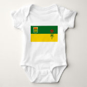 Vlag van Saskatchewan Romper (Voorkant)