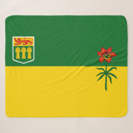 Vlag van Saskatchewan Sherpa Deken