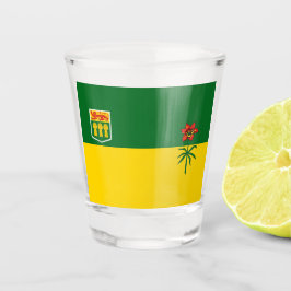Vlag van Saskatchewan Shot Glas