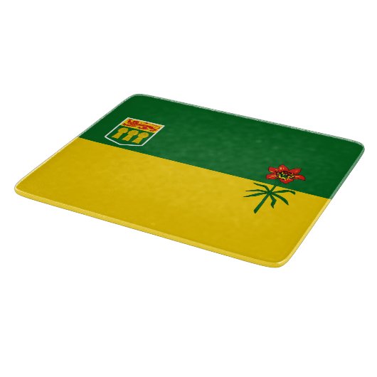 Vlag van Saskatchewan Snijplank (Hoek)