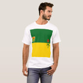 Vlag van Saskatchewan T-shirt (Voorkant volledig)