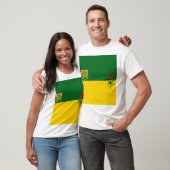 Vlag van Saskatchewan T-shirt (Unisex)