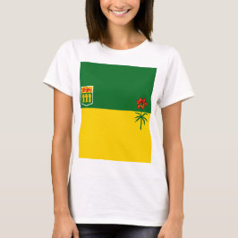 Vlag van Saskatchewan T-shirt